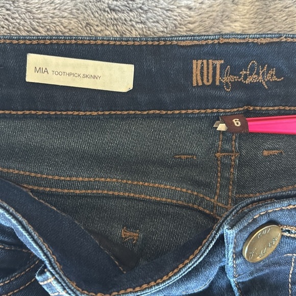 Kut from the Kloth Mia Skinny Jeans Size 6 - Picture 2 of 8